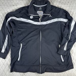 Jordan Clemson Tigers Russell Athletic Bowl 2014 Track Jacket XL Black